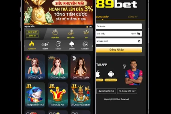 Kho trò chơi Slot và Xổ số phong phú trên ứng dụng TF88