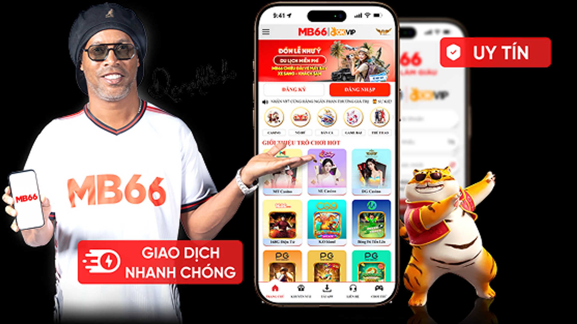 Giao diện TF88 trên điện thoại di động