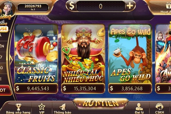 Biểu tượng guồng quay và cơ chế chơi slot game TF88